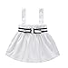 Froomer Toddler Baby Girl 2 PCS Sleeveless Dress + Cherry Print Cute Short Pants