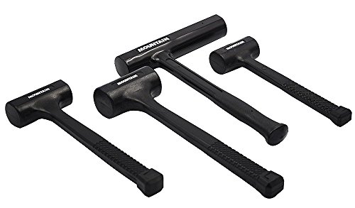 Click Here to See More Images SET OF 4 BLACK DEAD BLOW HAMMER SET