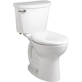 American Standard Cadet® PRO Two-Piece 1.6 gpf/6.0 Lpf Compact Chair Height Elongated 14-Inch Rough Toilet Without Seat