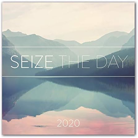 Orange Circle Studio 2020 Wall Calendar, Words to Live by