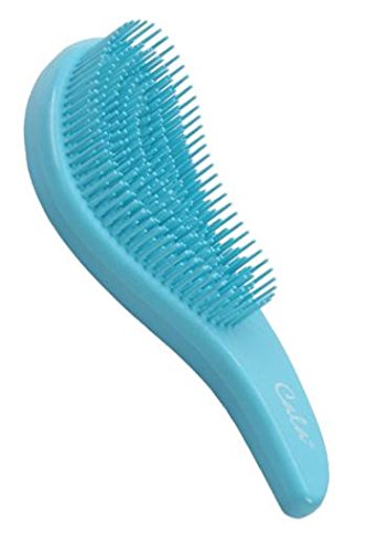 Cala Tangle Free Brush - Glide Thru Detangler Hair Comb or Brush - No More Tangle - Adults & Kids - Blue
