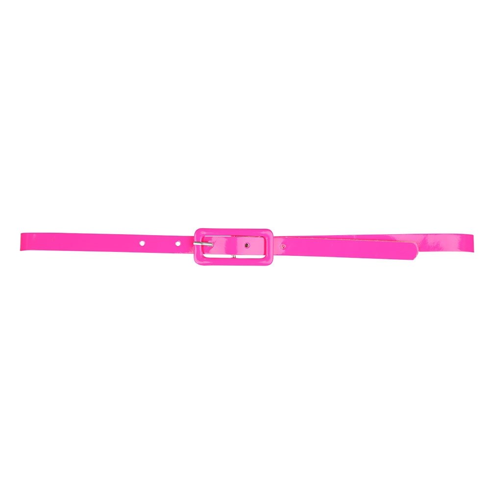 Wicked Costumes Adult Ladies 80's Neon Pink Belt Fancy Dress Accessory