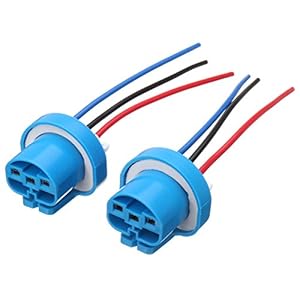 2pcs Lamp Wire Connector Plug Socket Holder 9007 9004 HB5 – Tools & Home Improvement Switches & Sockets – 2X Bulb Socket