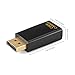 CableCreation DisplayPort to HDMI Adapter, 4K 30Hz DP Male to HDMI Female Adapter Gold Plated DisplayPort to HDMI Converter Black