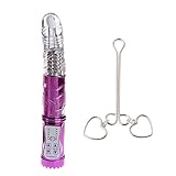 EAPTS 12 Speeds Thrusting Rotating Viberate Large Size Rabbit Toys for Women Pleasure (purple)