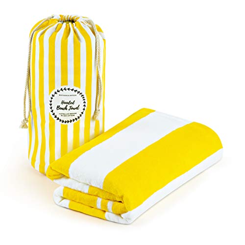 Premium Hooded Beach Towel for Kids Aged 310 Drawstring Carry Bag