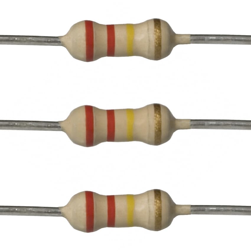E-Projects 250EP514220K 220k Ohm Resistors, 1/4 W, 5% (Pack of 250)