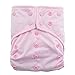 Alva Baby Strawberry Pocket Reuseable Washable Cloth Diaper Nappy + 2 Inserts HL01