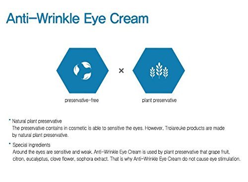 [TROIAREUKE] Anti- Wrinkle Eye Cream 25ml / peptide cream, wrinkle care, dark circle