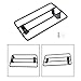 Areyourshop Solo Seat Rear Fender Rack Luggage Carrier for Honda Rebel 250 2017-2019, Rebel 300 2017-2019, Rebel 500 2017-2019