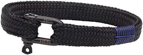 Pig & Hen Men's Bracelet Whiskey Willy Schwarz 20 cm P16-90000-L