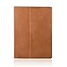 BoriYuan iPad Pro 9.7 Case, Vintage Genuine Leather Smart Cover Protective Slim Folio Flip Stand for Apple iPad Pro 9.7 Inch with Card Slot Magnetic Sleep/Wake+Stylus+Screen Protector, Brown