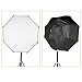 Godox 120cm / 47.2in Portable Octagon Softbox Umbrella Brolly Reflector for Speedlight Flash