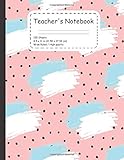Teacher's Notebook: High quality and low cost; this is our new notebook designed for teachers .. 100 ruled pages 8.5*11 inches to write in cours, to take notes ...