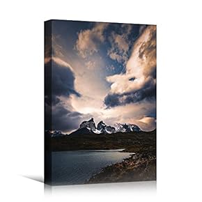 signwin Canvas Wall Art Dramatic Sunset Bedroom Contemporary...