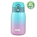 Kids Water Bottle, Double Wall Vacuum Insulated Stainless Steel Bottle for 24 hrs Cooling & 12 hrs Keep Warm, 9oz