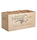 Plow & Hearth 40 pounds fire Starter, Brown