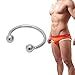 Imperia 18+ Adults Only Sex Toys Collection Penis Glans Ring Erection Enhancing with Stainless Steel Joy Ball Sex Toy Rings for Cock Pleasure (2 Joy Balls, 30mm = 1.18