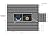 Mytee Products Superlight 14oz Flatbed Trailer Lumber Steel Tarp 20x27 (6' Drop) - Black