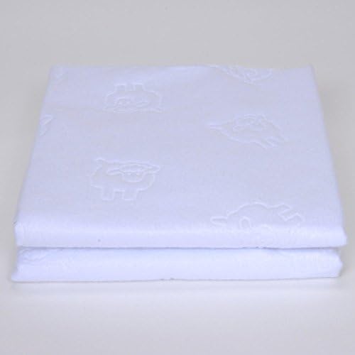 Royal Heritage Home 3 Ply Flat Waterproof Portable Pads - Crib - Set of 2