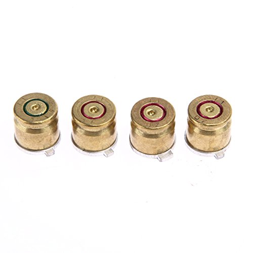 Vanpower Thumb Sticks Metal Buttons Set Replacement for Xbox One,PS4 (2pcs) - Thumbnail 2