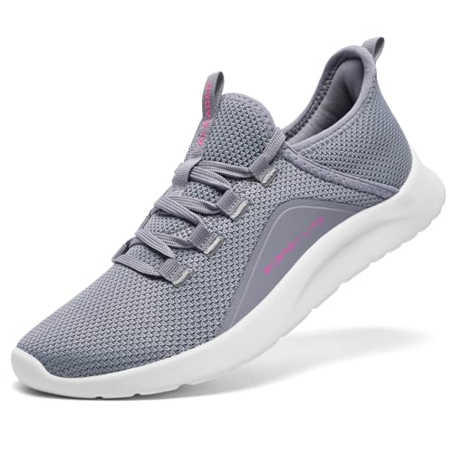 ALEADER Walking Tennis Shoes Women Running Slip