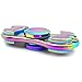 EDC Colorful Aluminum Alloy Metal Tri Spinner Fidget High Speed Hand Finger Spinner ADHD Focus Anxiety Stress Relief Toys