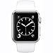 Apple Watch Series 3 38mm Smartwatch (GPS Only, Silver Aluminum Case, White Sport Band) (Renewed)