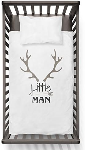 Little MAN Funny Humor Hip Baby Duvet /Pillow set,Toddler Duvet,Oeko-Tex,Personalized duvet and pillow,Oraganic,gift