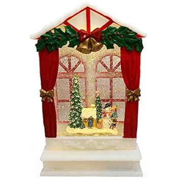 Amazon Com Sparks Christmas Snow Globe Snowman Tabletop