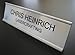 Lasercrafting Personalized Office Name Plate With Optional Wall or Desk Holder - CUSTOMIZE. Choose from a variety of colors and fonts to match your style. Great gift idea. (Mixed, 2