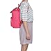 ZYSUN Women's Nylon Bags Durable Daypack Washable Light Weight Travel Backpack (watermelon red)