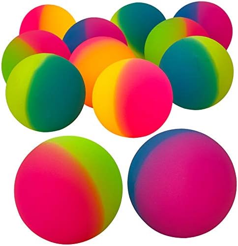 Jumbo Super Bouncy Balls - (Pack of 12 