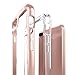Caseology Skyfall for Apple iPhone 8 Plus Case (2017) / for iPhone 7 Plus Case (2016) - Clear Back & Slim Fit - Rose Gold