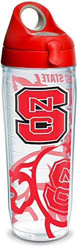 Tervis 1289650 NC State Wolfpack Tumbler with Wrap and Red w