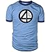 Scott Pilgrim 4 1/2 Ringer Shirt Blue