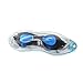 Swimming Goggles,Anti-Fog No-Leak UV Protection Racing Swim Goggles with 4 Interchangeable Nose Pieces+Case+Nose Clip+Ear Plugs,by Mooker (Black&Blue)