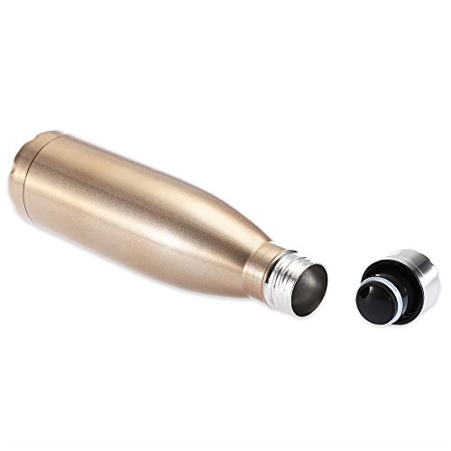 Meichoon 17oz (500 ml) vacuüm geïsoleerde reiswaterfles voor buitensporten camping wandelen fietsen, 304 roestvrijstalen… - Image 4