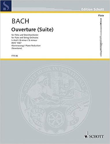 Ouverture Suite Nr 2 H Moll Bwv 1067 Flote Streicher Und Basso Continuo Klavierauszug Mit Solostimme Edition Schott Amazon De Newstone Harry Bach Johann Sebastian Fremdsprachige Bucher