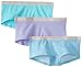 Calvin Klein Big Girls'  Ck 3 Pack Chrome Boyshorts, Assorted, Large 12/14