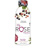 H2rOse Wild Berry, Rose Water Beverage Infused with Saffron 16.9 fl oz (Pack of 12)