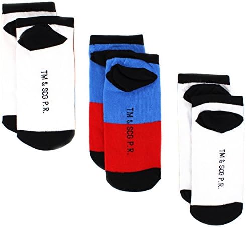 Power Rangers Megaforce Boys 3 pack Sublimation Socks (Little Kid/Big Kid)
