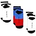 Power Rangers Megaforce Boys 3 pack Sublimation Socks (Little Kid/Big Kid)