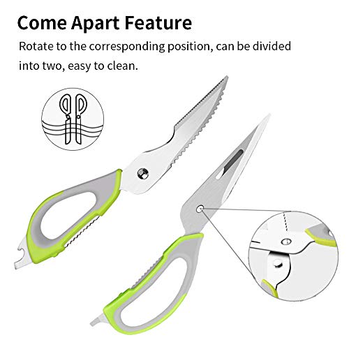 4 Scissors+Magnetic+HUNTER+COAST+Stainless