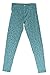 90 Degree by Reflex - Kids Space Dye Yoga Pants - Junior Leggings - Light Turquoise Space Dye Small (7-8)