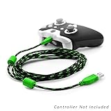SCUF 10ft Braided Charging Cable for Xbox One and Playstation 4 (Green)