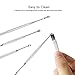 8 Pcs Ear Pick, Premium Ear Cleaning Kit, Ear Cleaning Tool Set with a Cleaning Brush and Storage Box