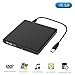 External CD Drive, Gipow USB 3.0 Slim External DVD Drive, Upgrade Aluminum CD/DVD-RW Drive Writer Burner High Speed Data Transfer for Laptop/ Desktop / Macbook / Mac OS / Windows10 /8/ 7 / XP / Vista