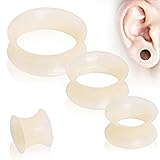 Ultra Thin Silicone Earskin Flesh Tone Plug