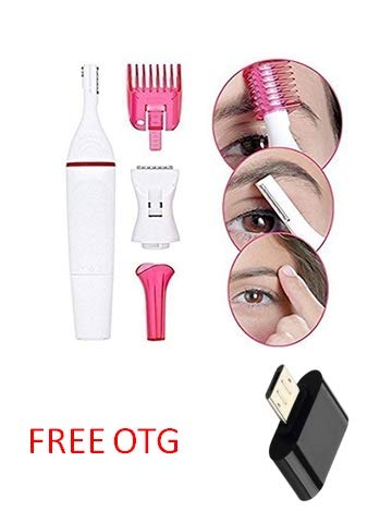 Sensitive Touch Trimmer For Women Eyebrow Bikini Hair Remover And
